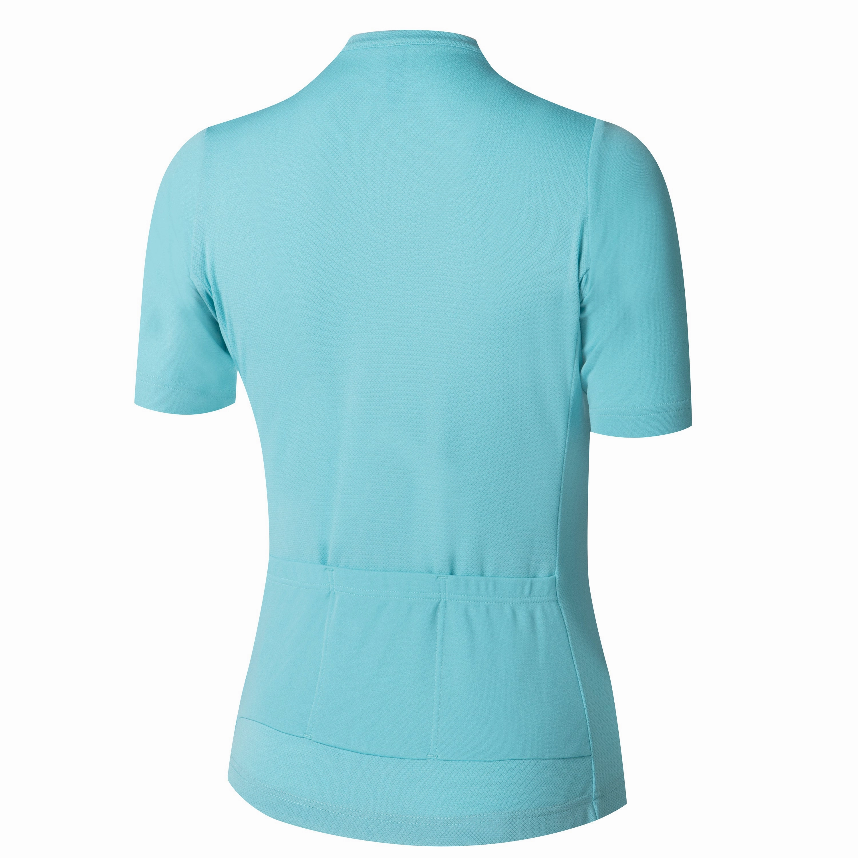 Juf Essential Solid women's short sleeve shirt - Aqua 
