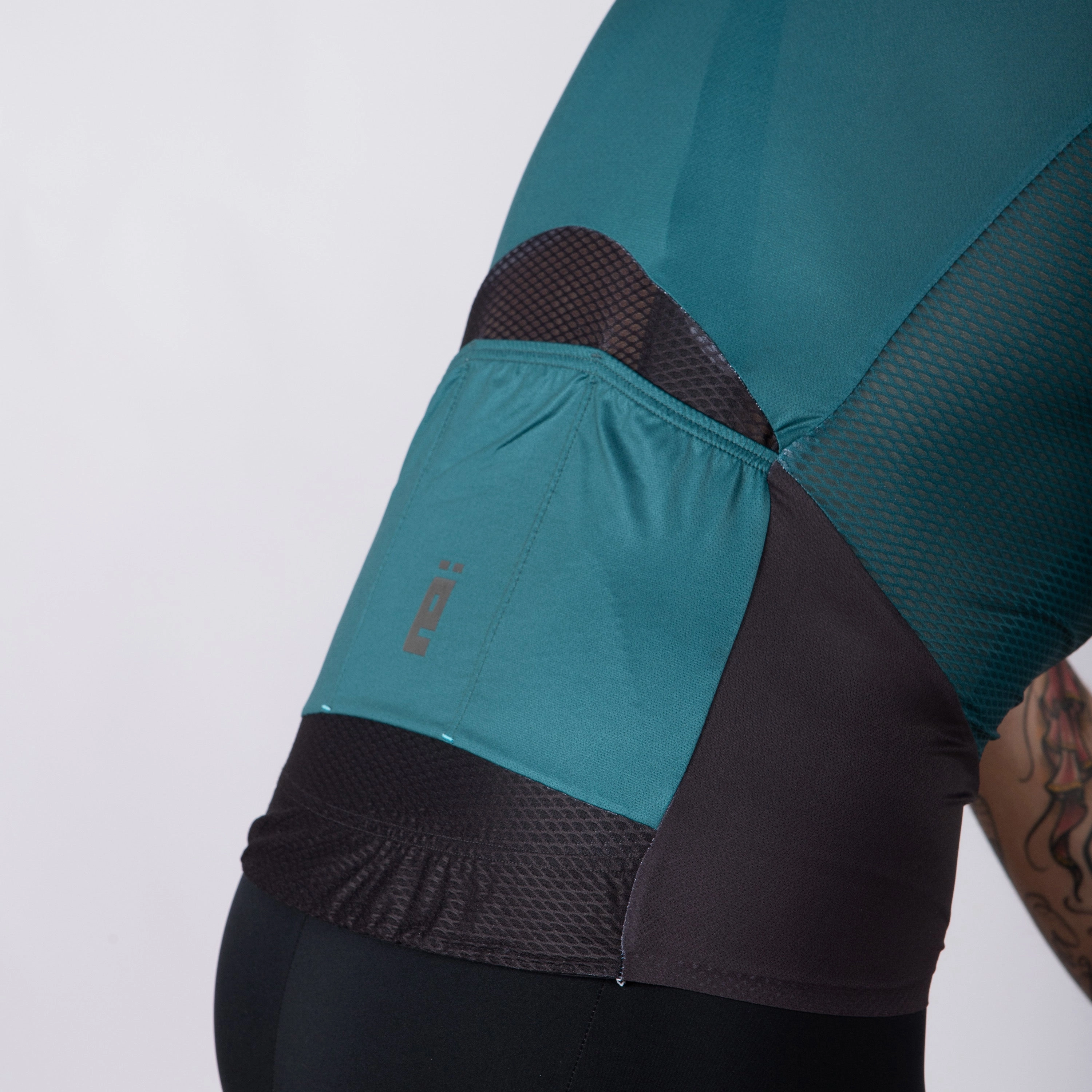 Juf Pro Climber green jersey 