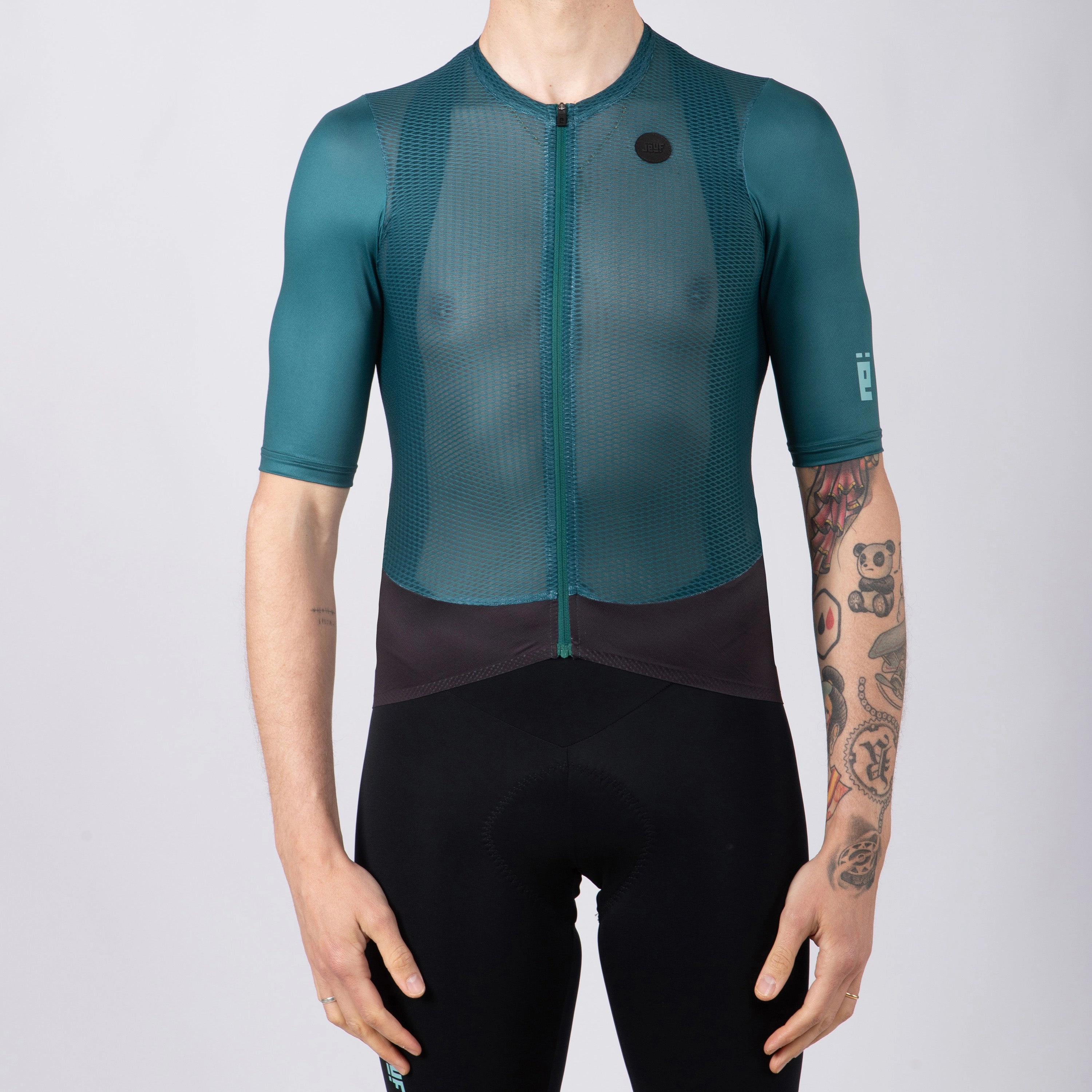 Juf Pro Climber green jersey 