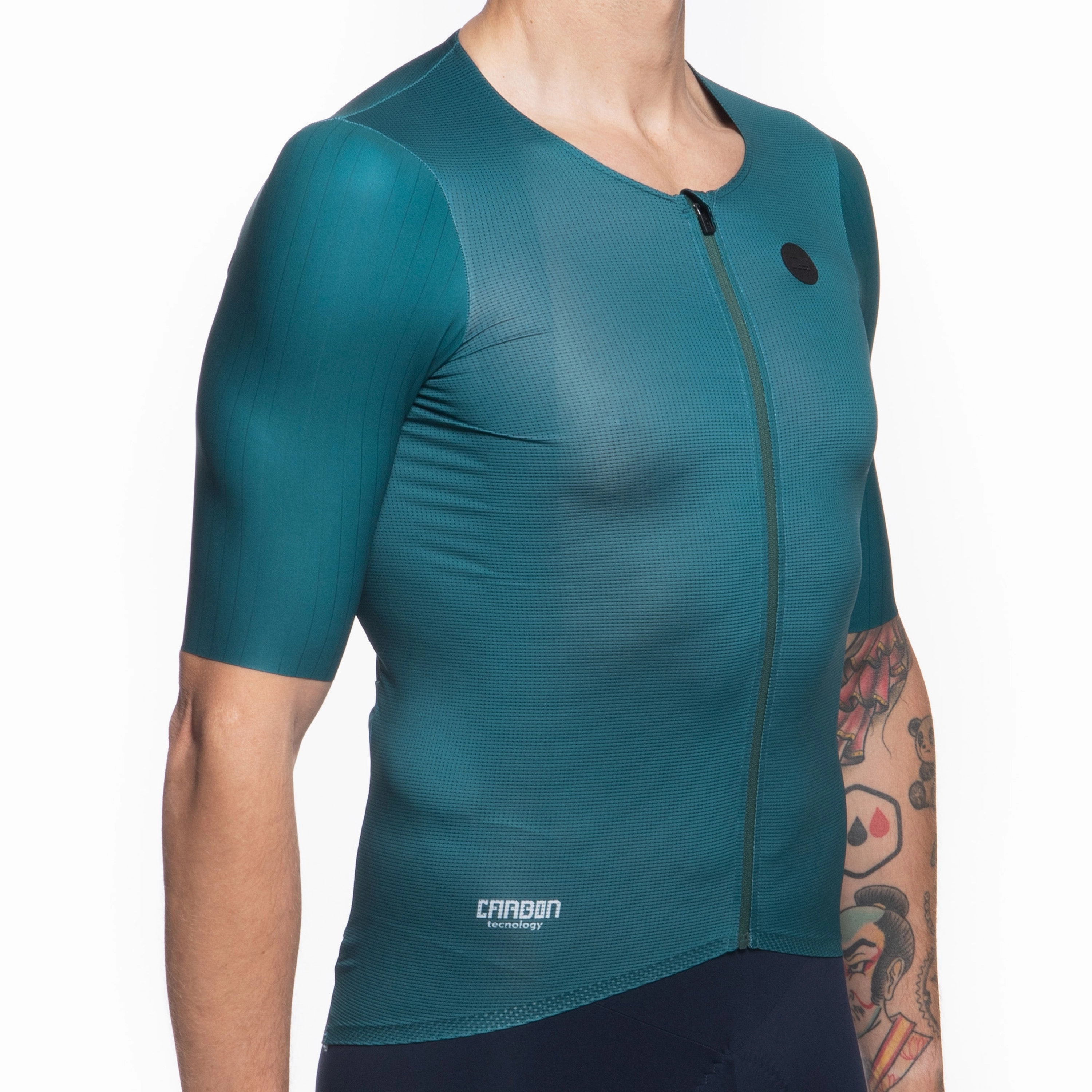 Juf Pro Race Carbon jersey - Green
