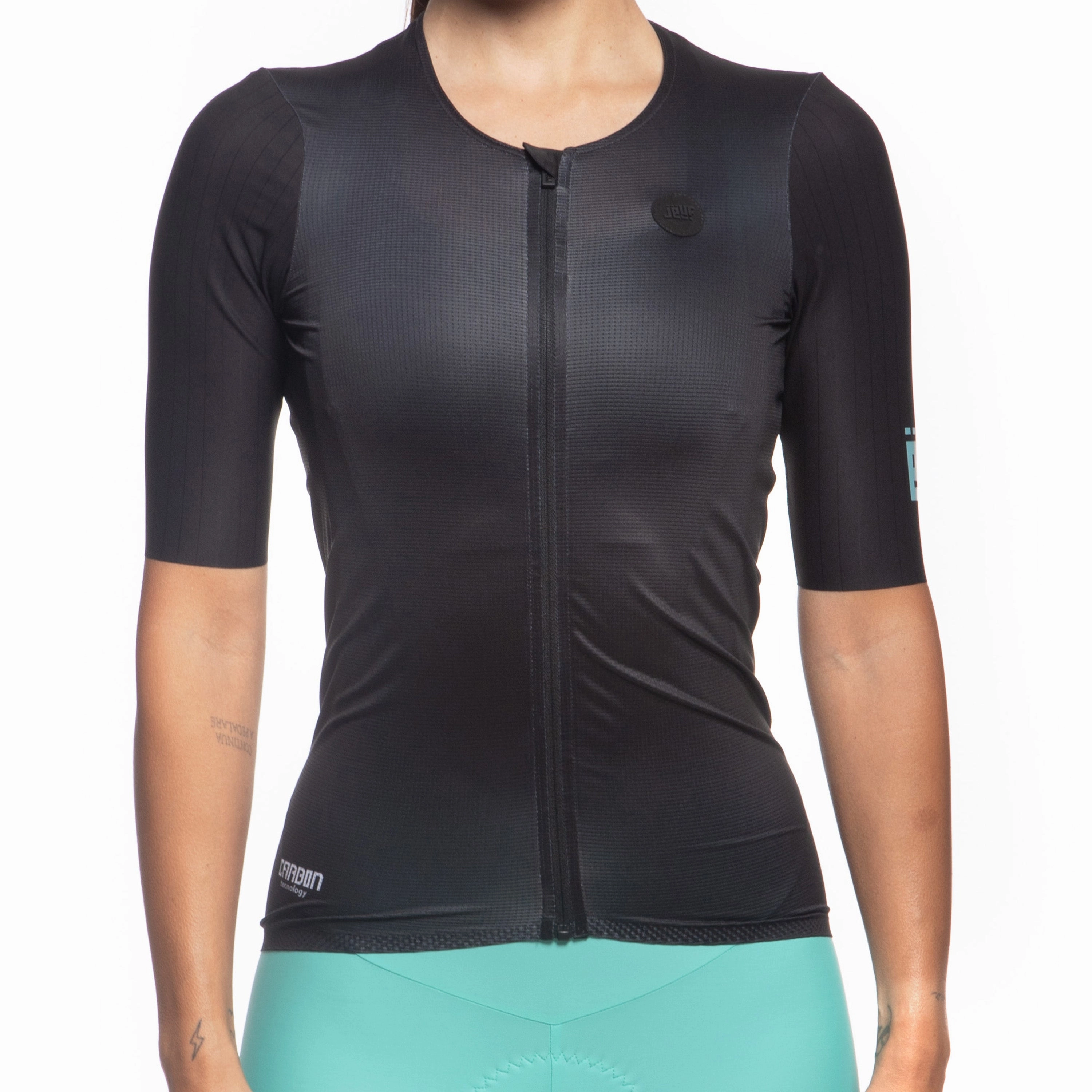 Juf Pro Race Carbon women jersey - Black