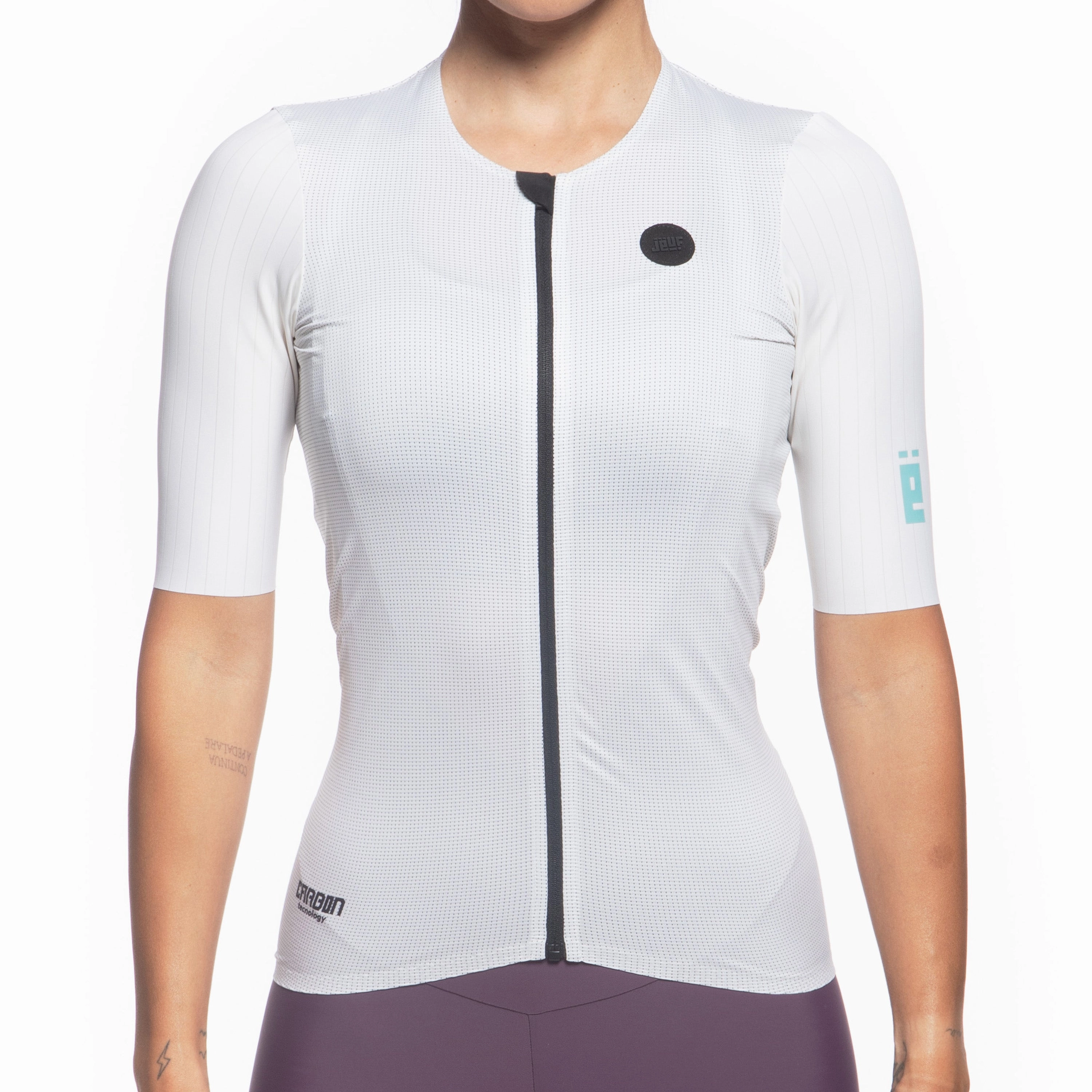 Juf Pro Race Carbon women jersey - Grey