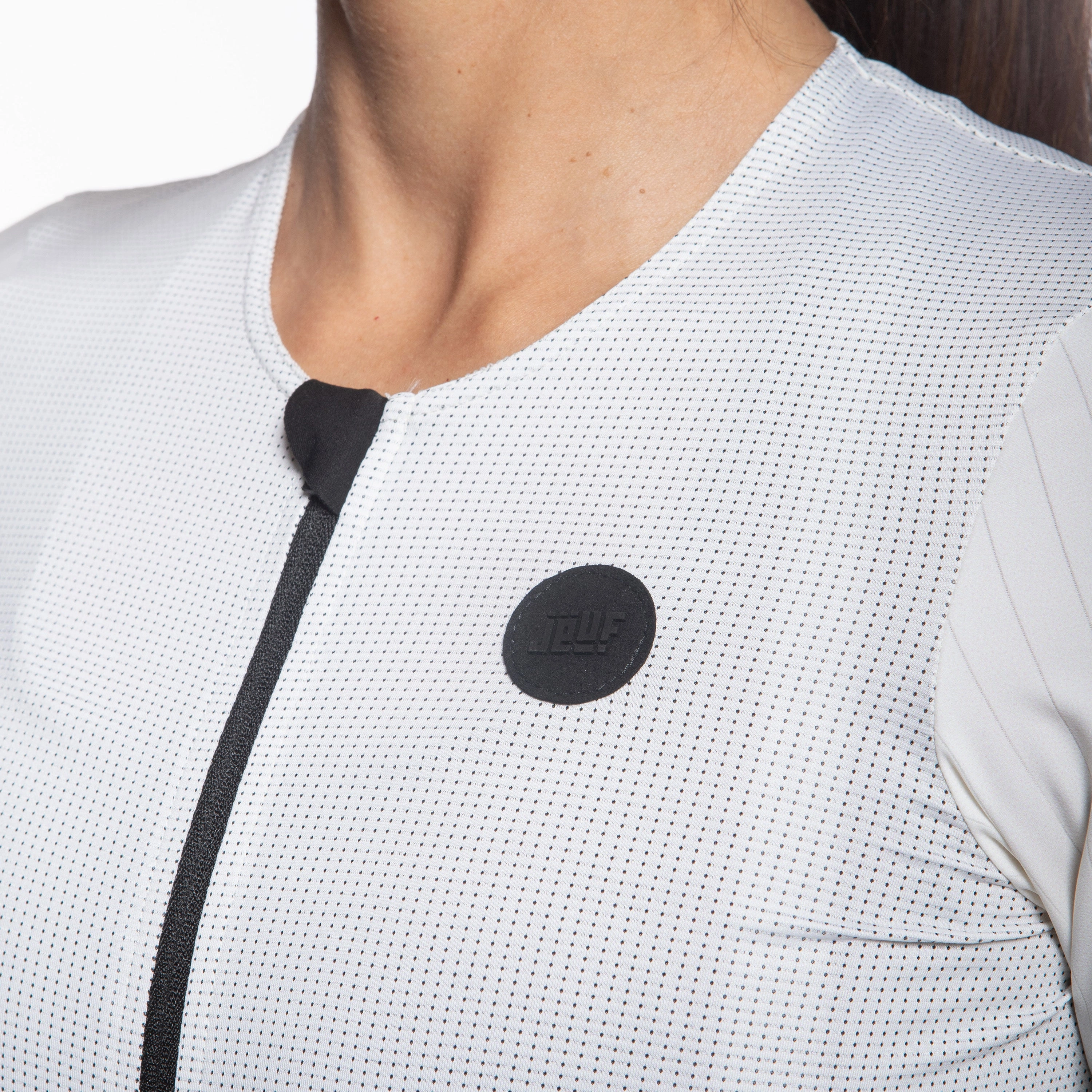 Juf Pro Race Carbon women jersey - Grey