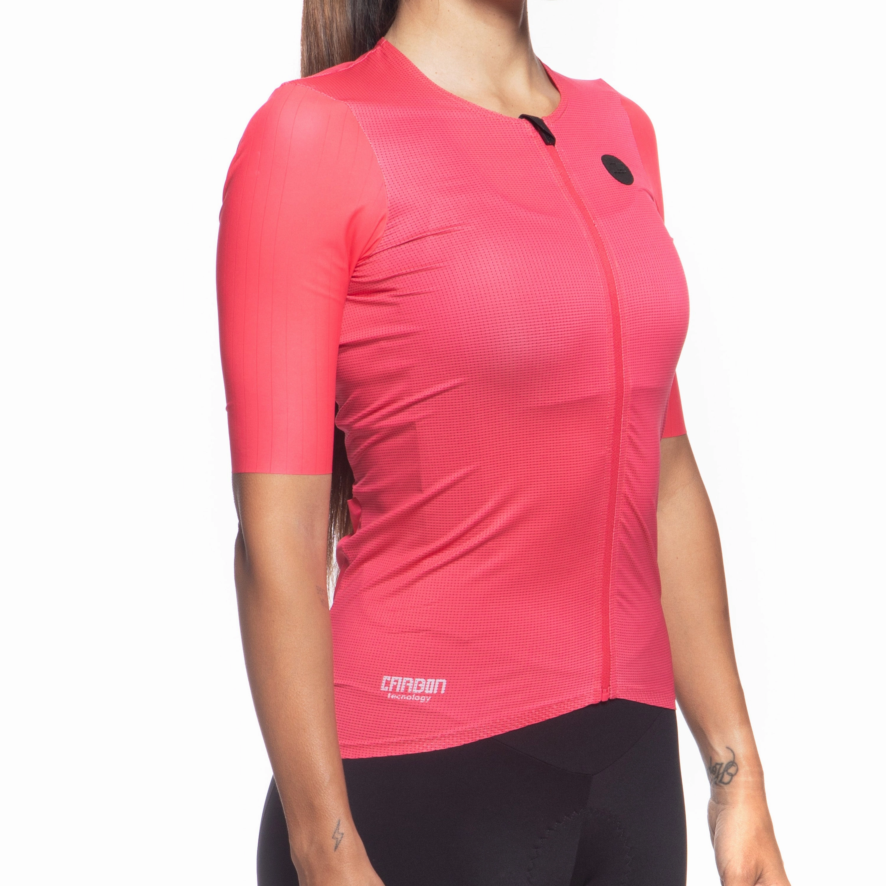 Juf Pro Race Carbon women jersey - Pink
