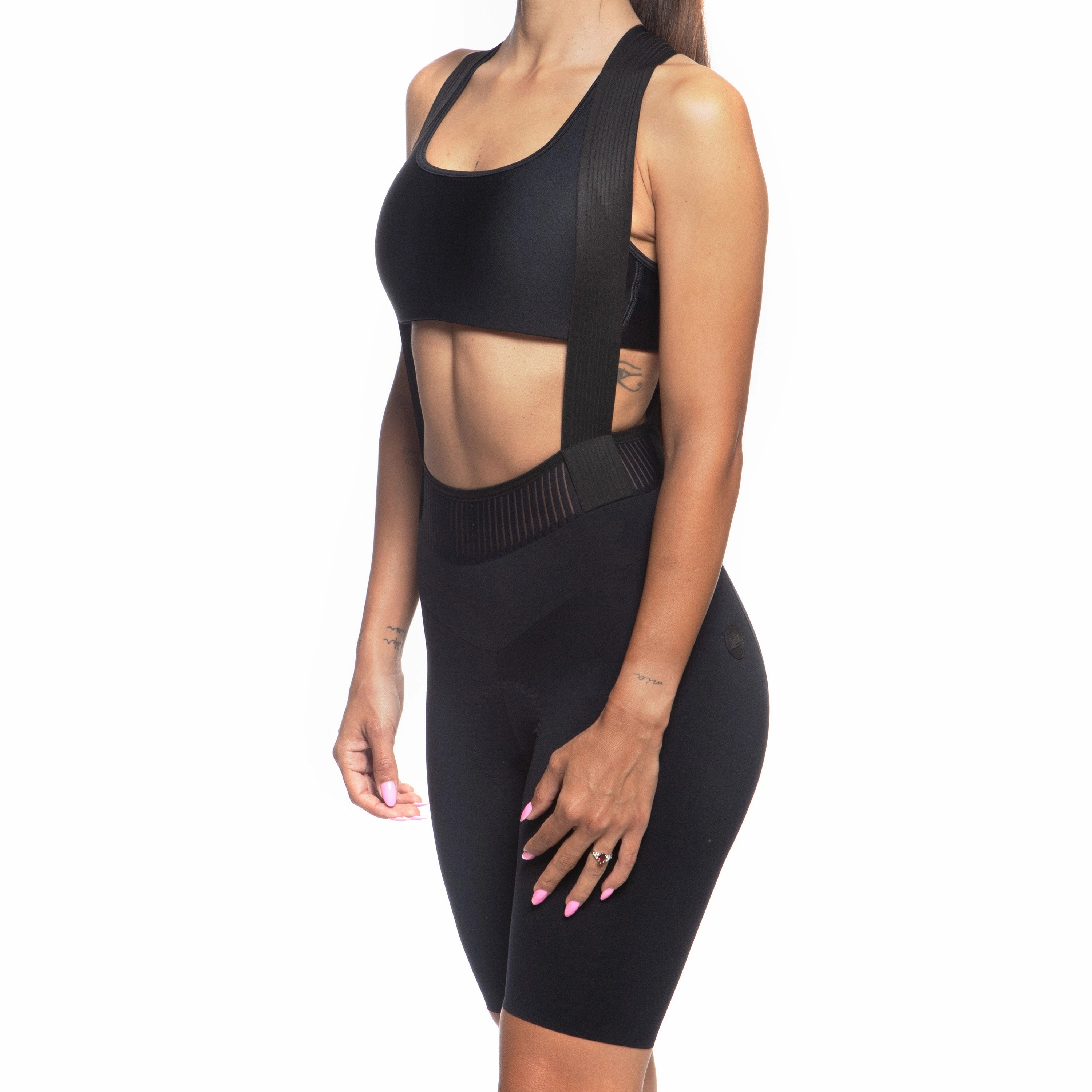 Juf Pro race women bib shorts - Black