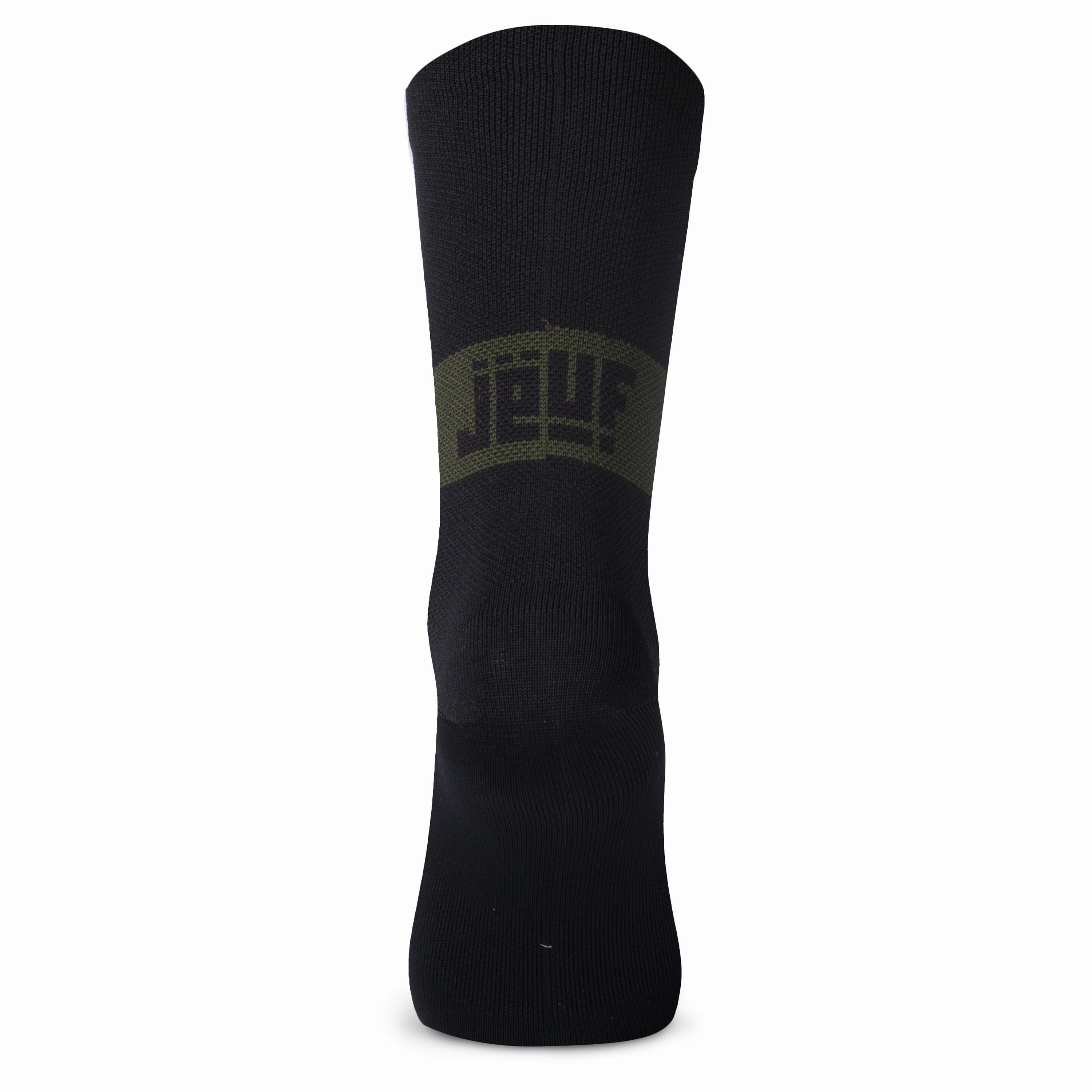 Juf Train Band Socks - Black Military Green 