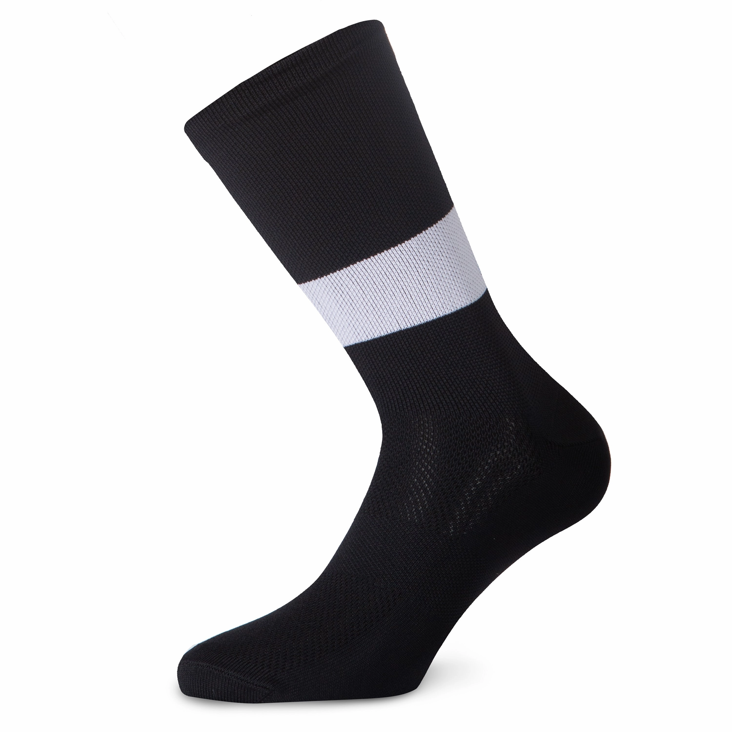 Juf Train Band Socks - Black white 