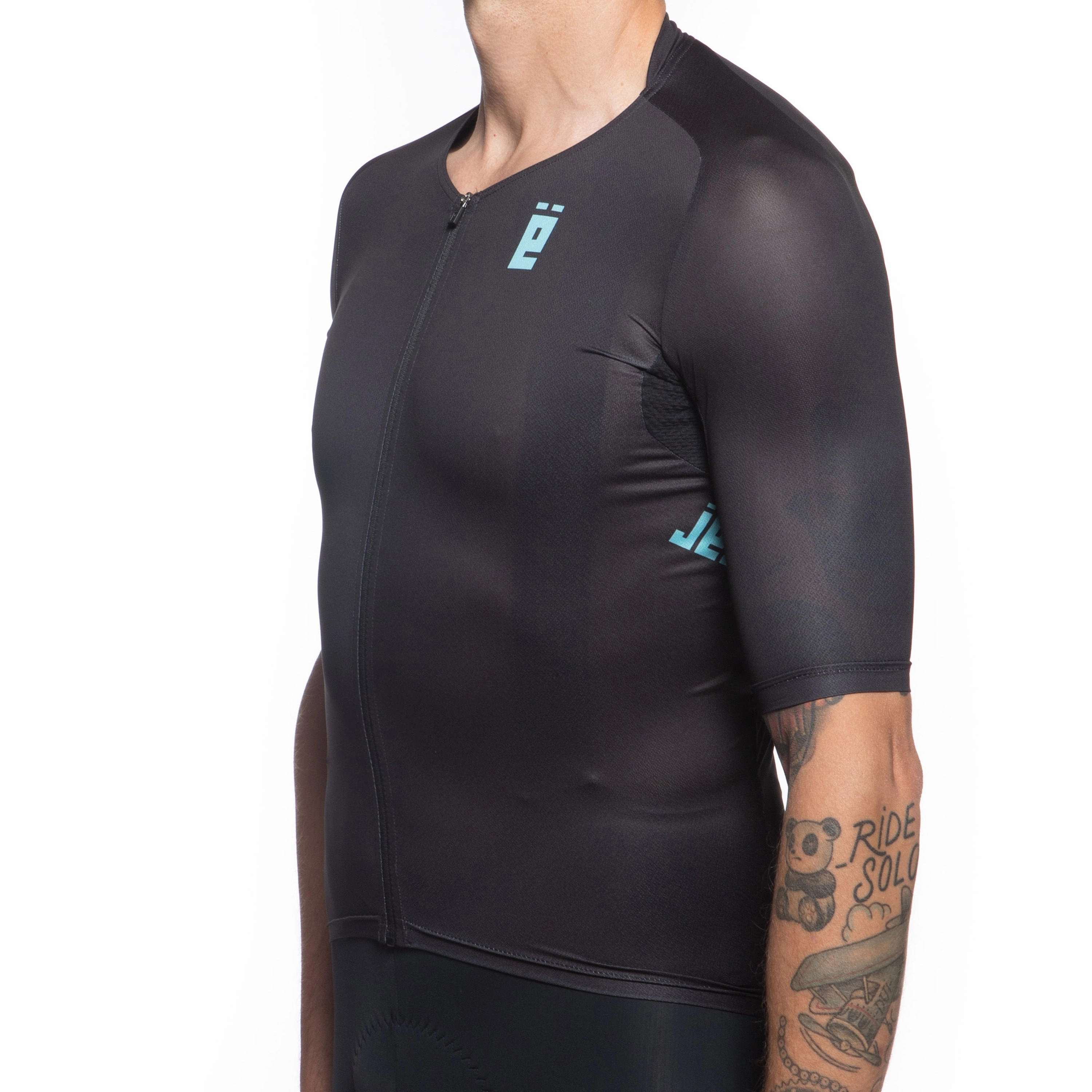Juf Train jersey - Black