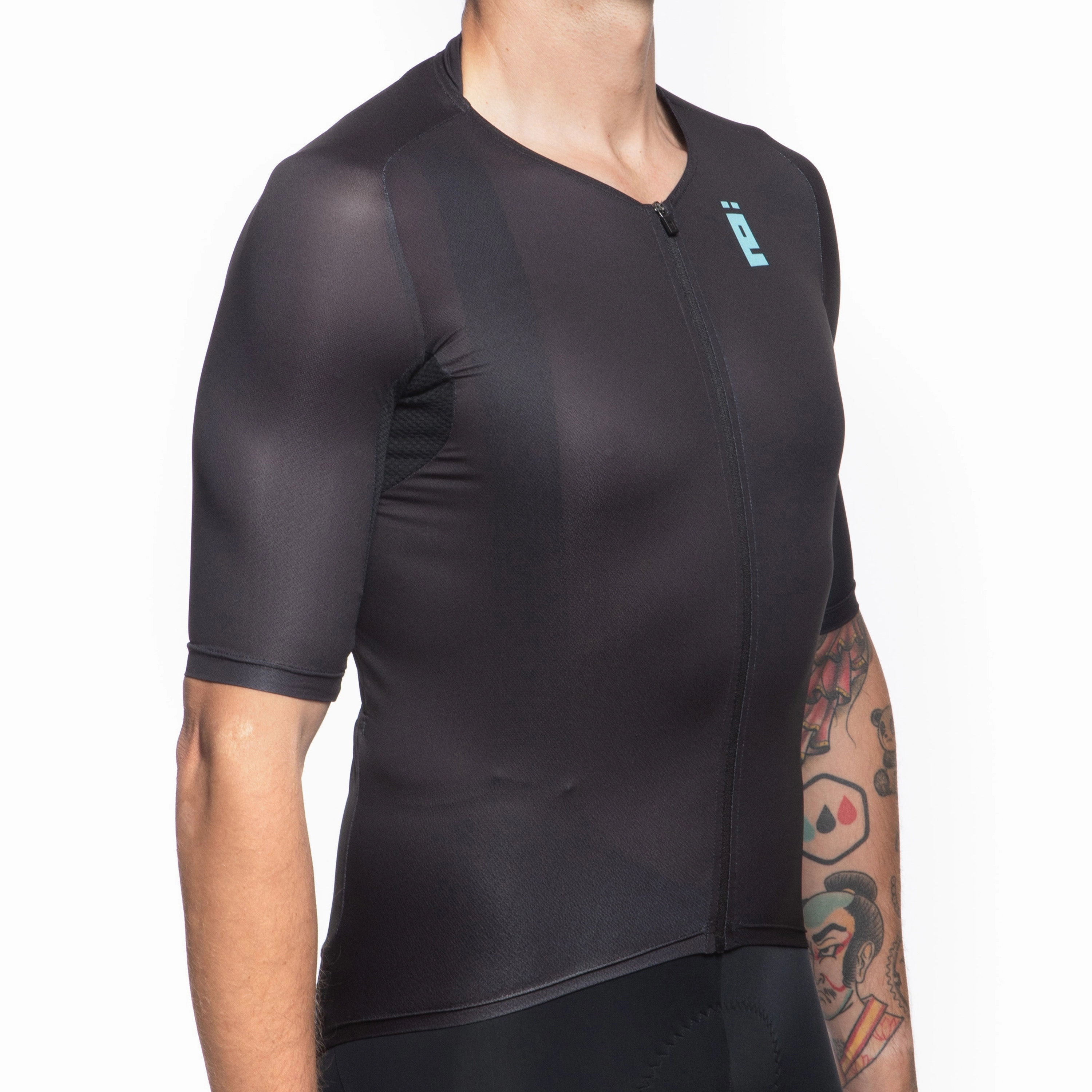 Juf Train jersey - Black