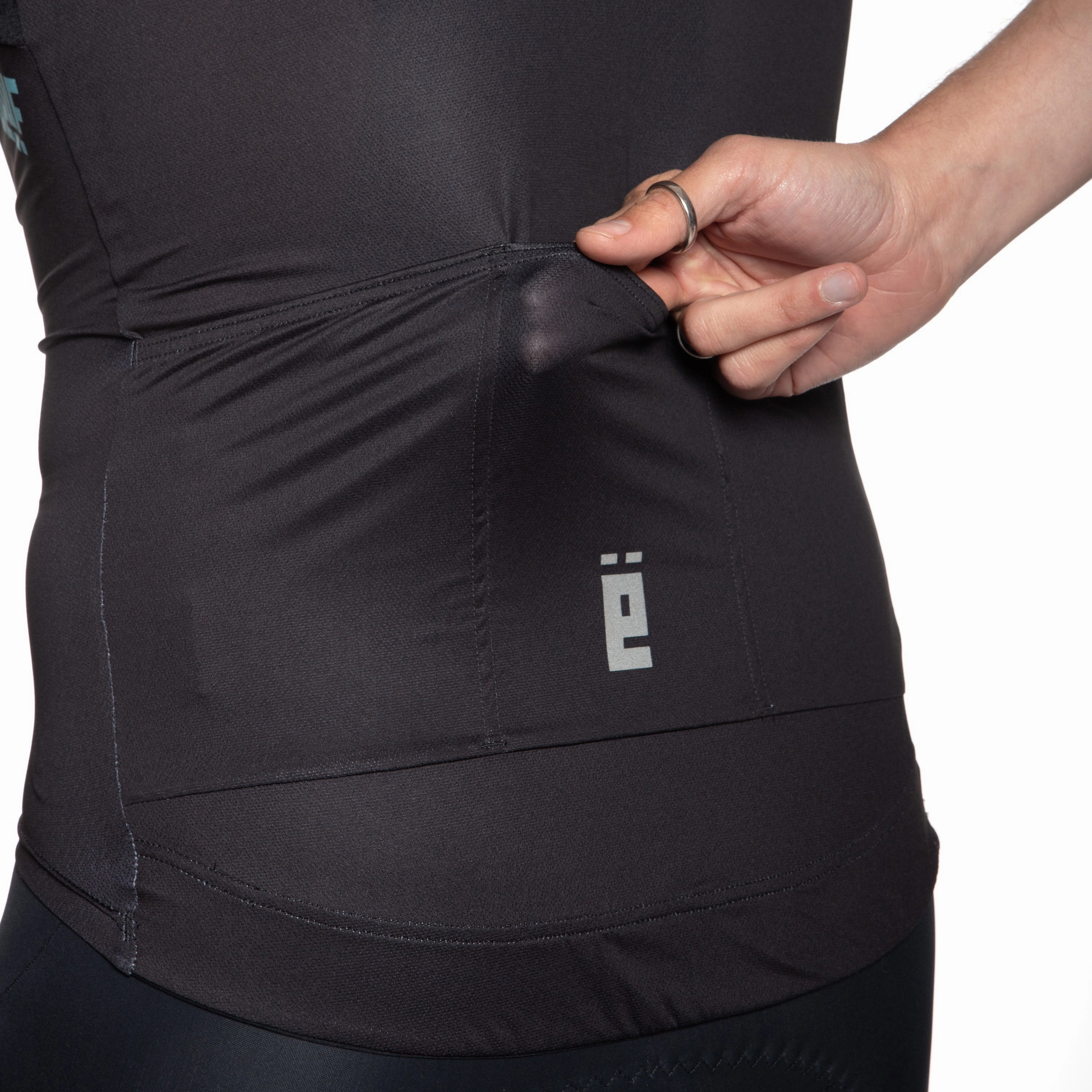 Juf Train jersey - Black