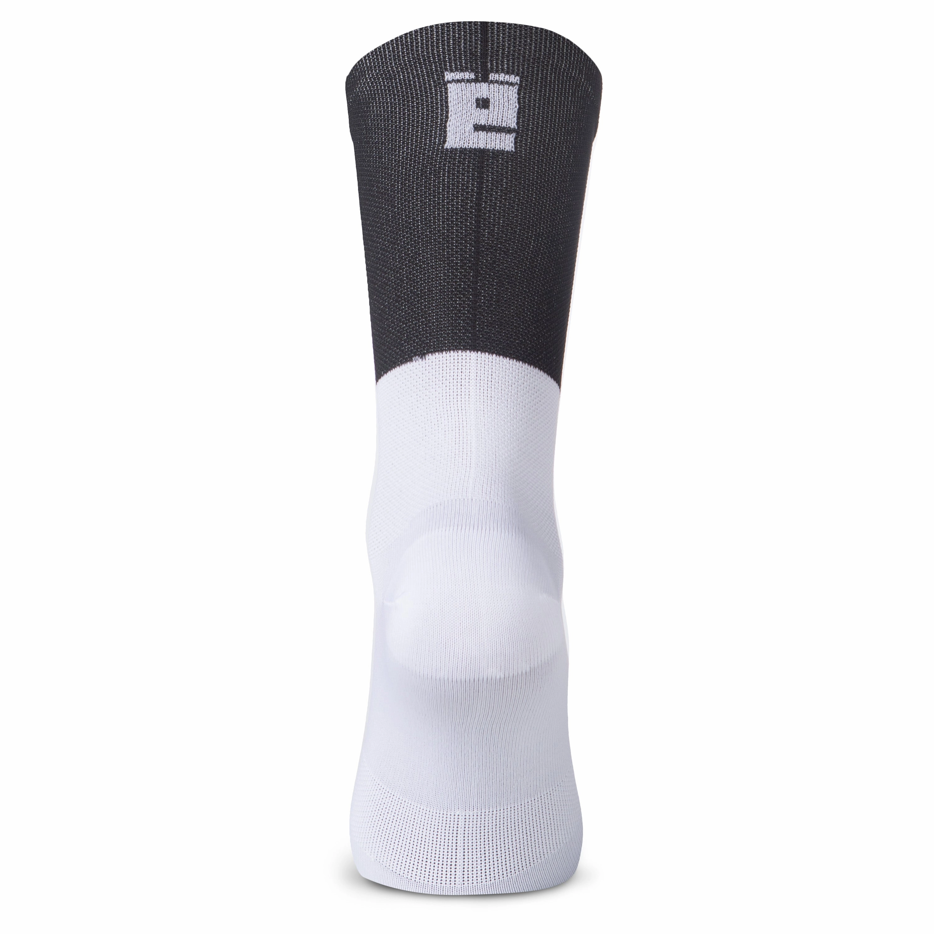 Juf Train Logo Socks - Black white 