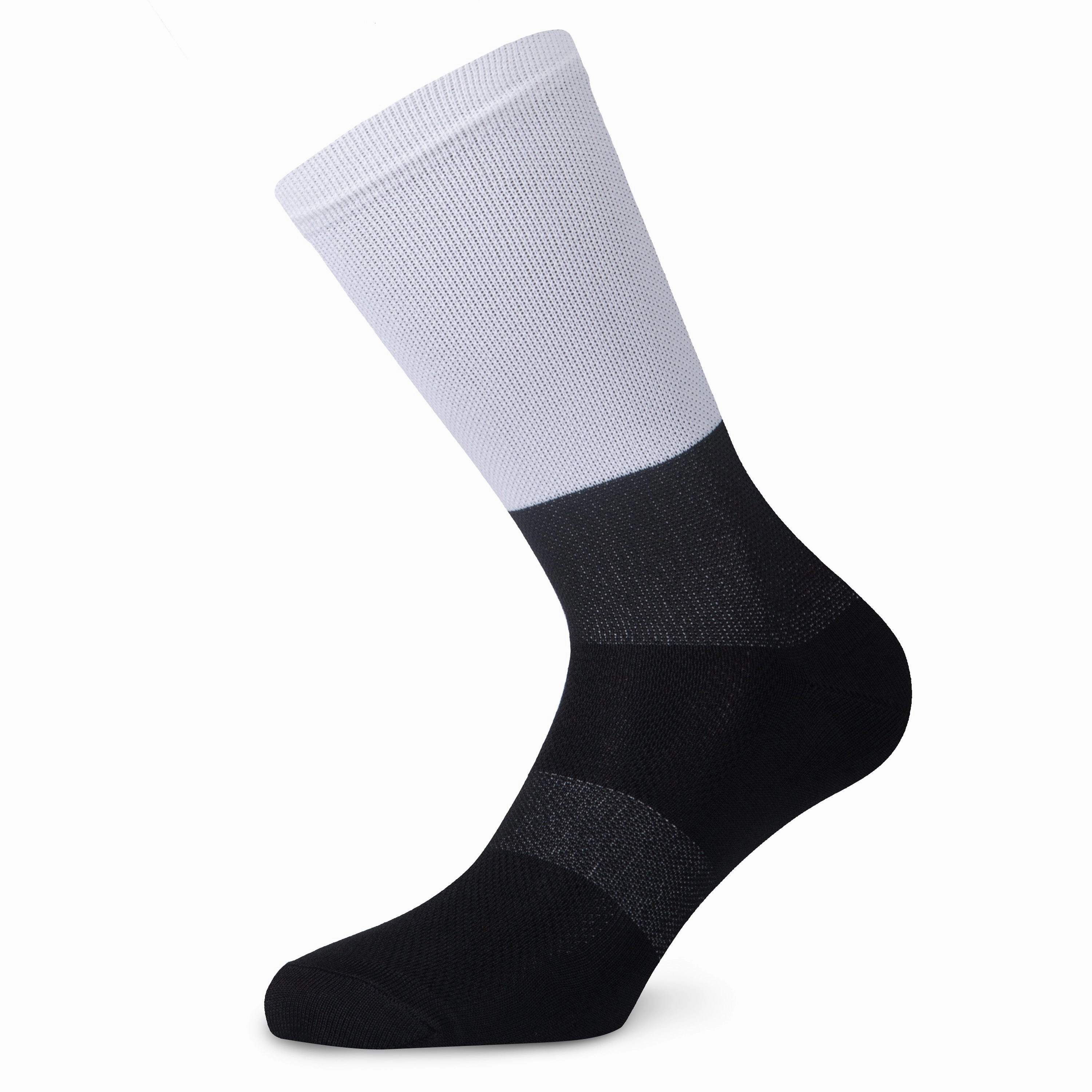 Juf Train Logo Socks - Black White 