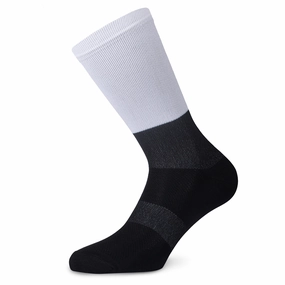 Juf Train Logo Socks - Black White 
