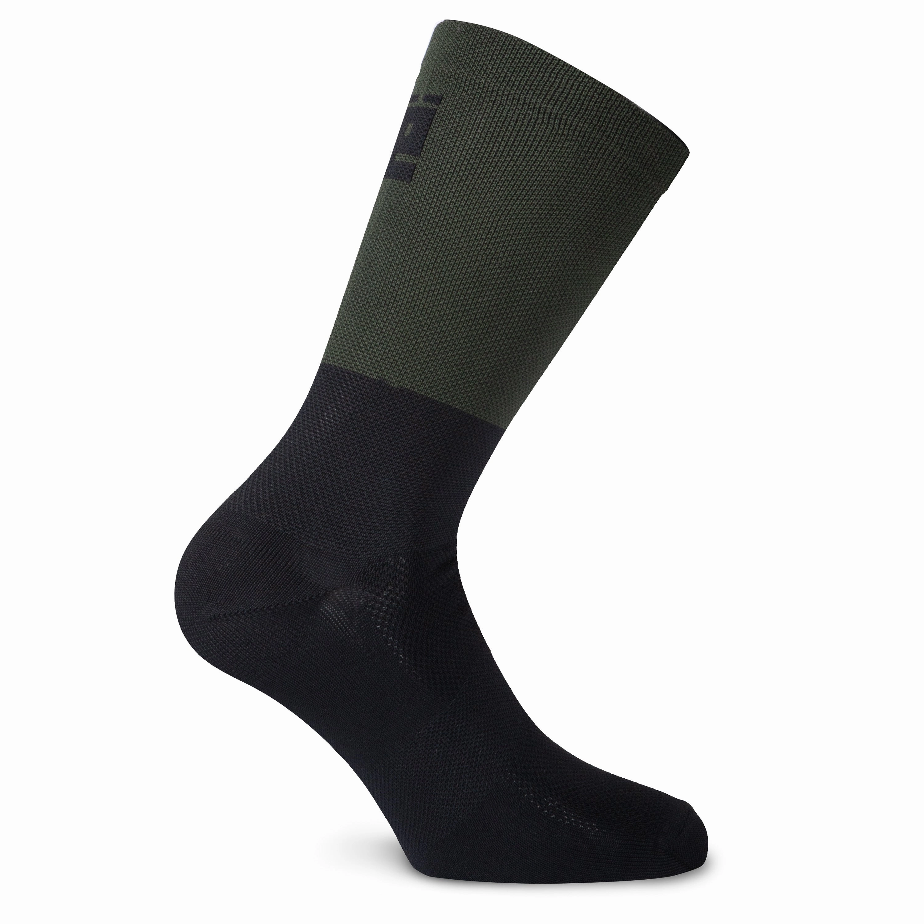 Juf Train Logo Socks - Green Black 