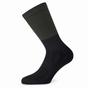 Juf Train Logo Socks - Green Black 