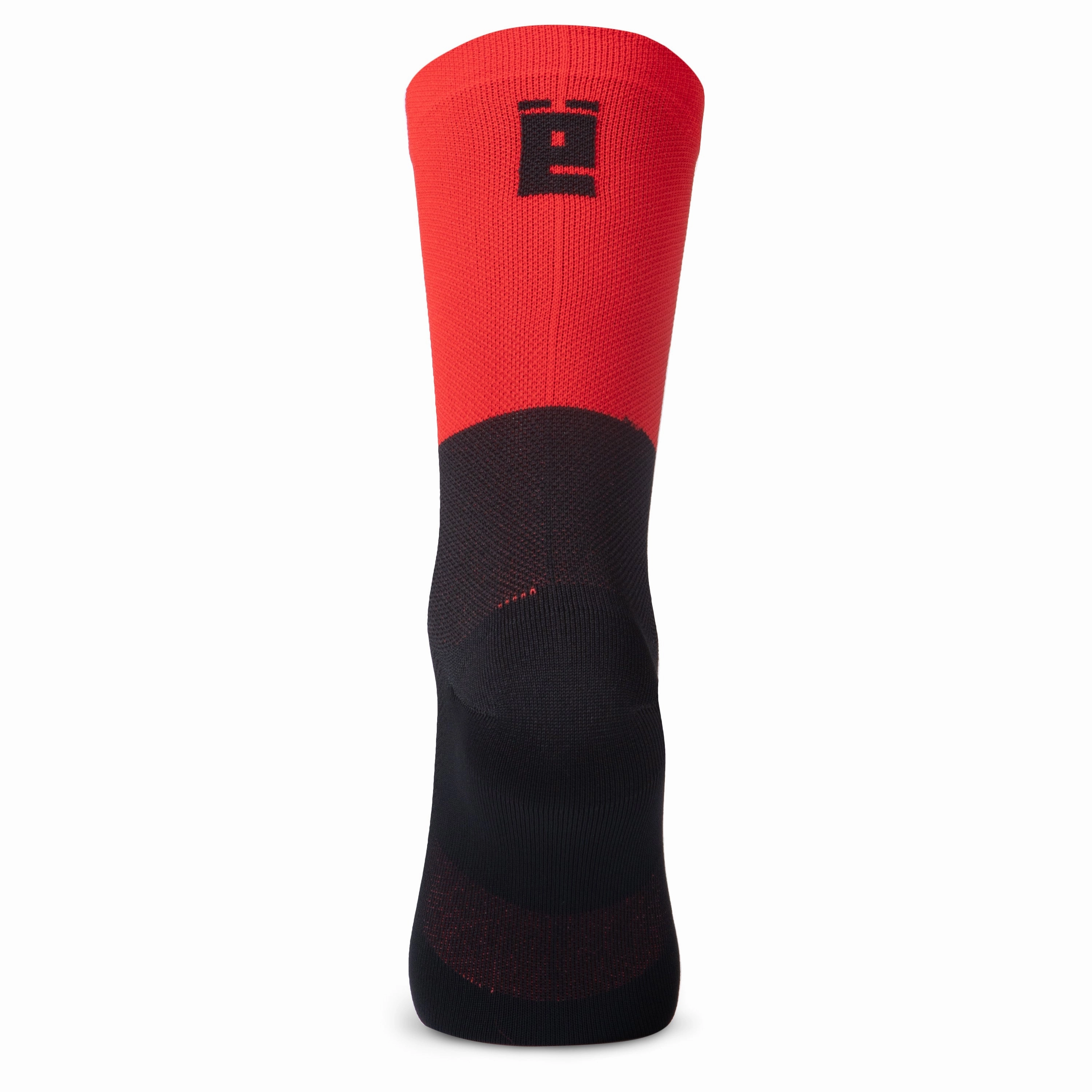 Juf Train Logo Socks - Red Black 
