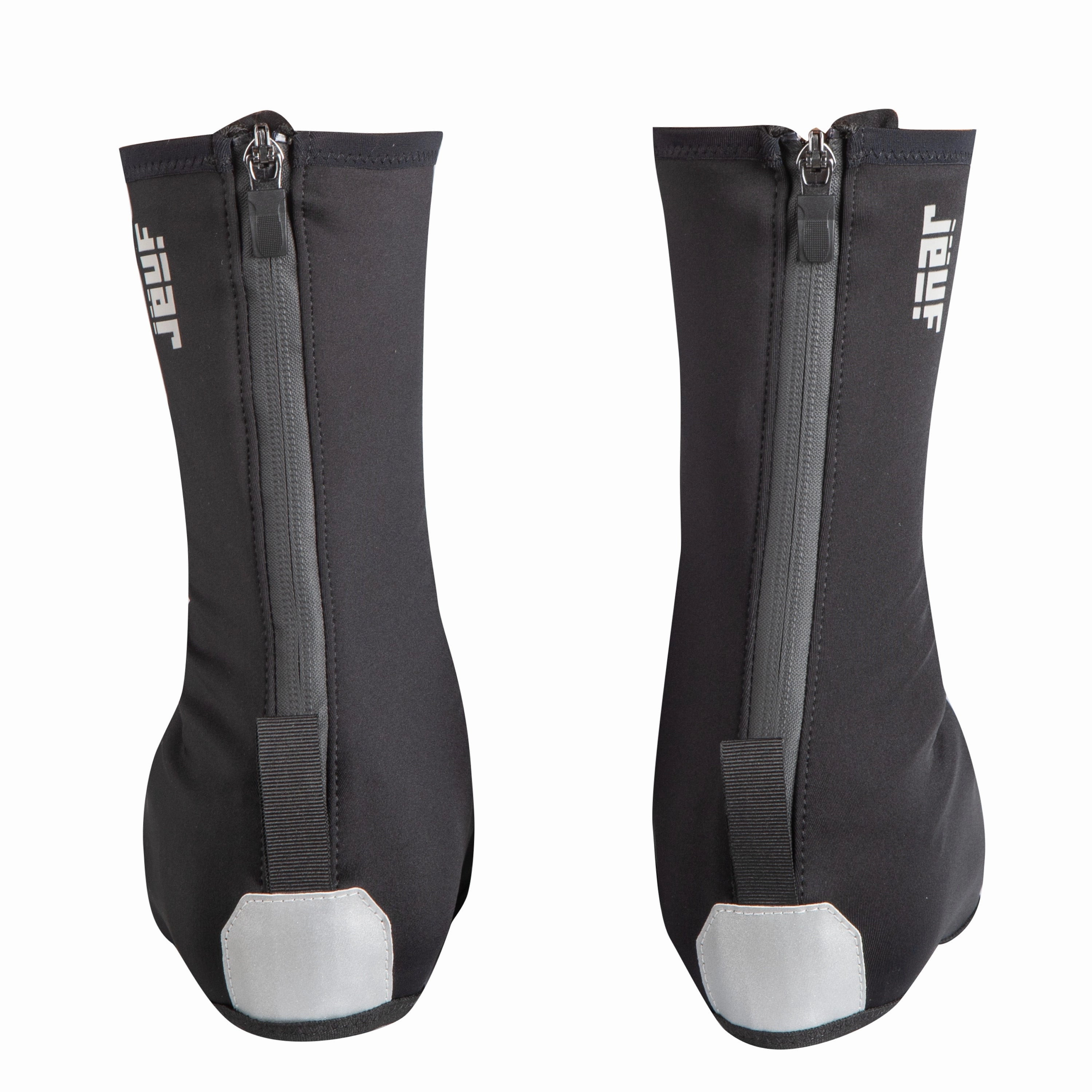 Juf Train Windblock Shoe Covers - Black 