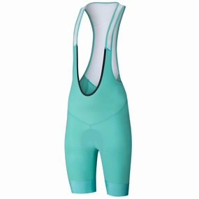 Juf Train women bib shorts - Light blue