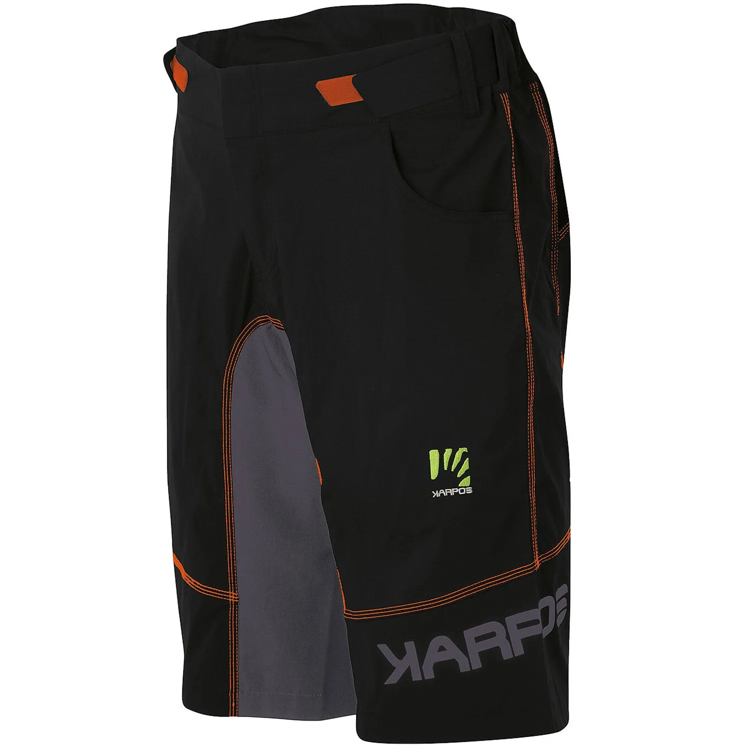 Karpos Ballistic Evo Short - Black orange