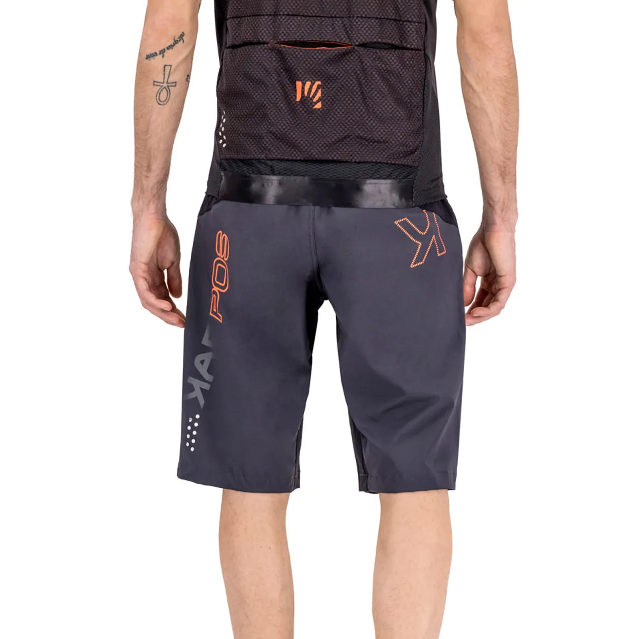 Karpos Rapid Baggy Short - Black orange