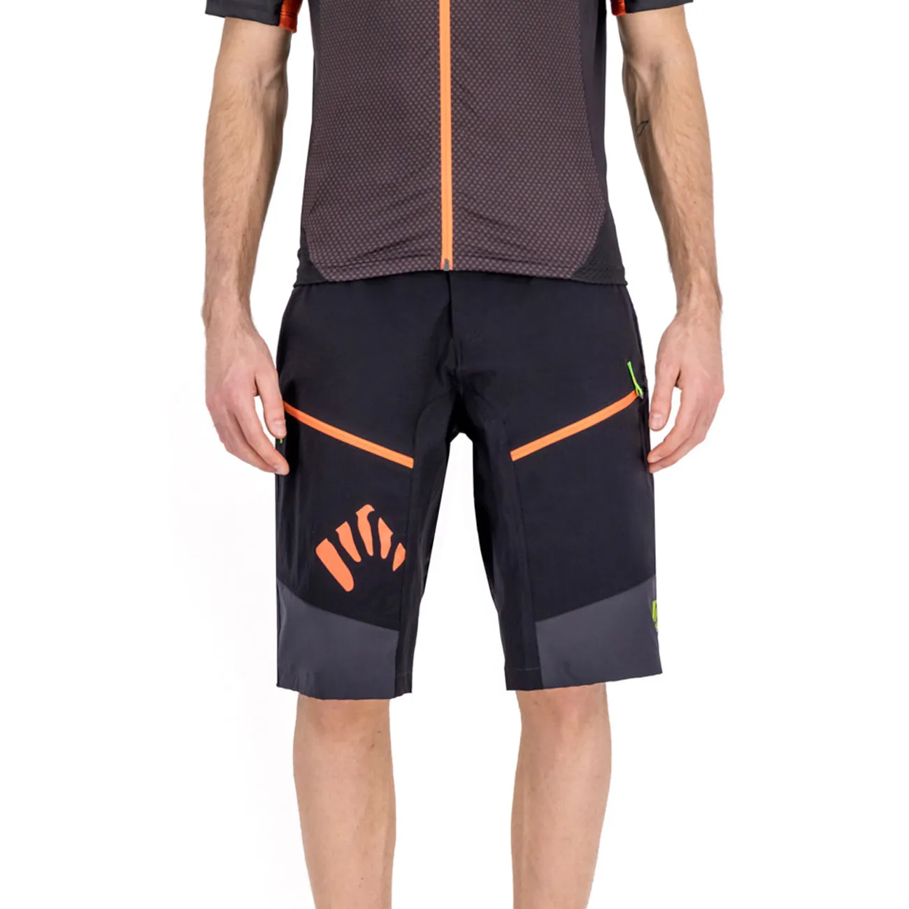 Karpos Rapid Baggy Short - Black orange