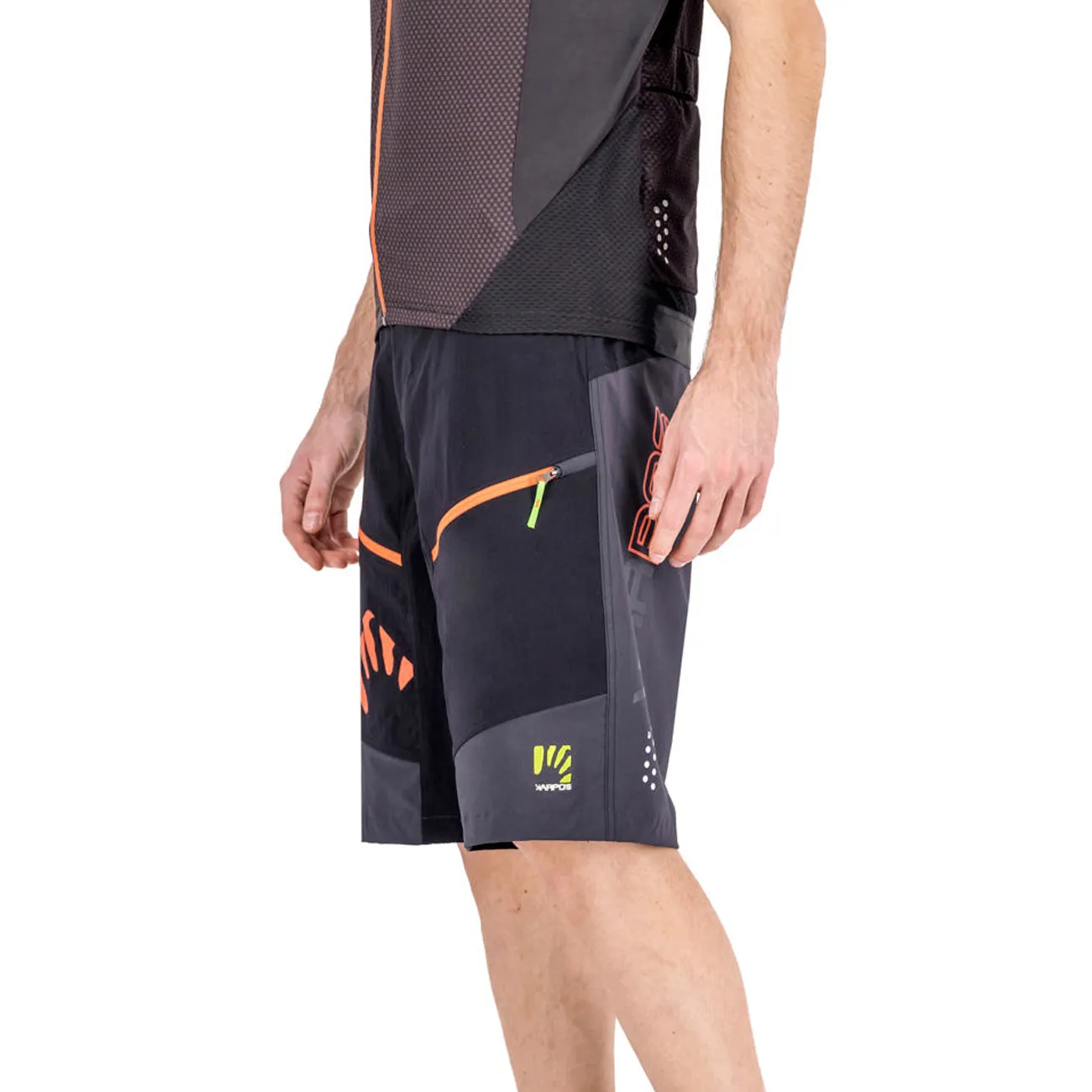 Karpos Rapid Baggy Short - Black orange