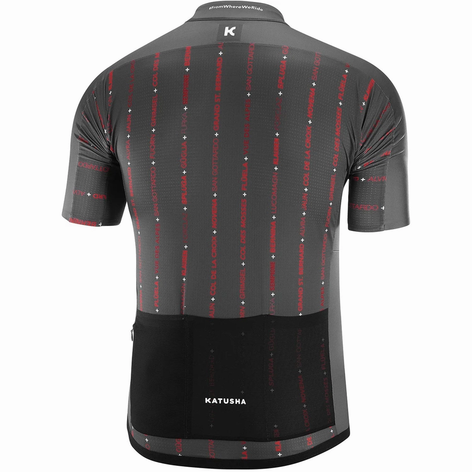 Katusha Icon Swiss jersey - Grey