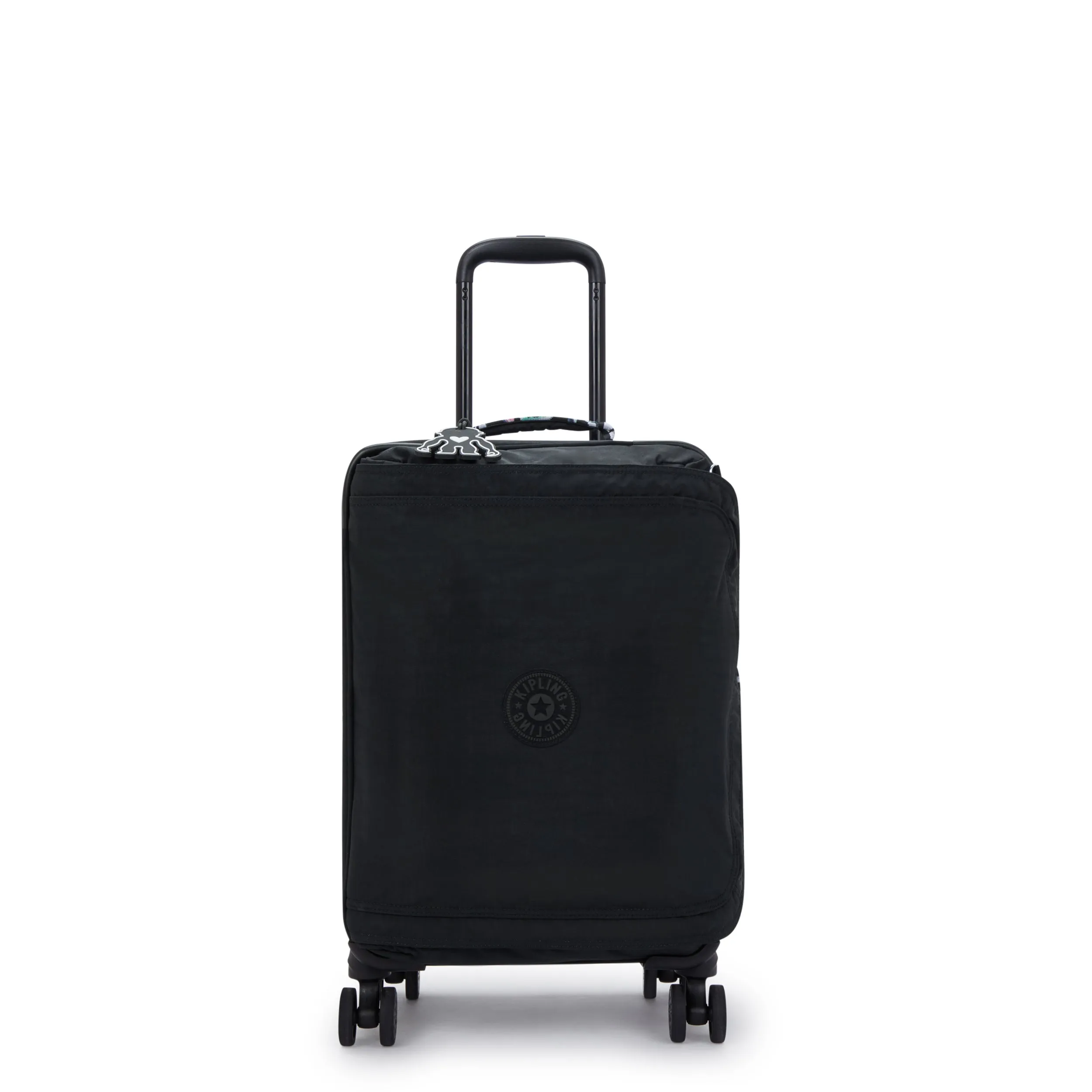 Kipling Spontaneous Small Rolling Luggage - Black Noir Plus Hot Pick Sale