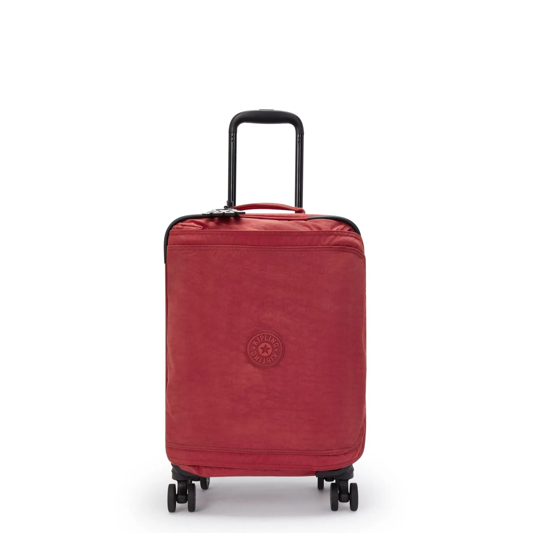 Steal the Deal Now Grab Save Today Kipling Spontaneous Small Rolling Luggage - Funky Red