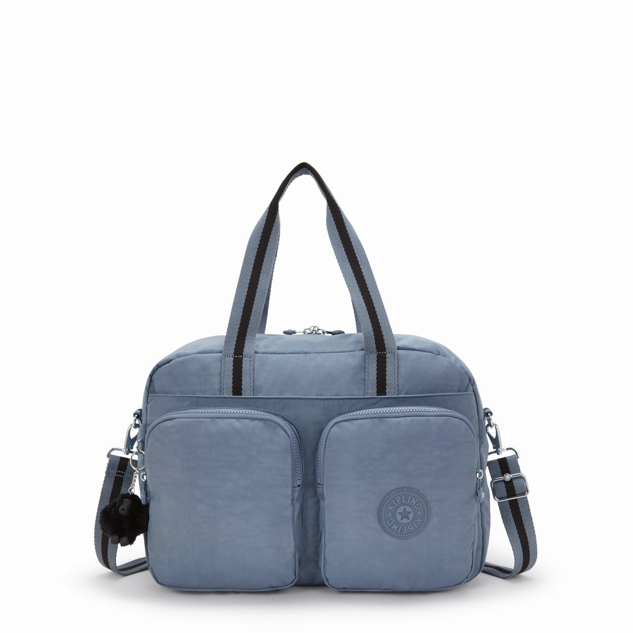 Exclusive Online Offer Limited Time Steal Kipling Defea Extra Large Weekender Duffle Bag - Blue Stone