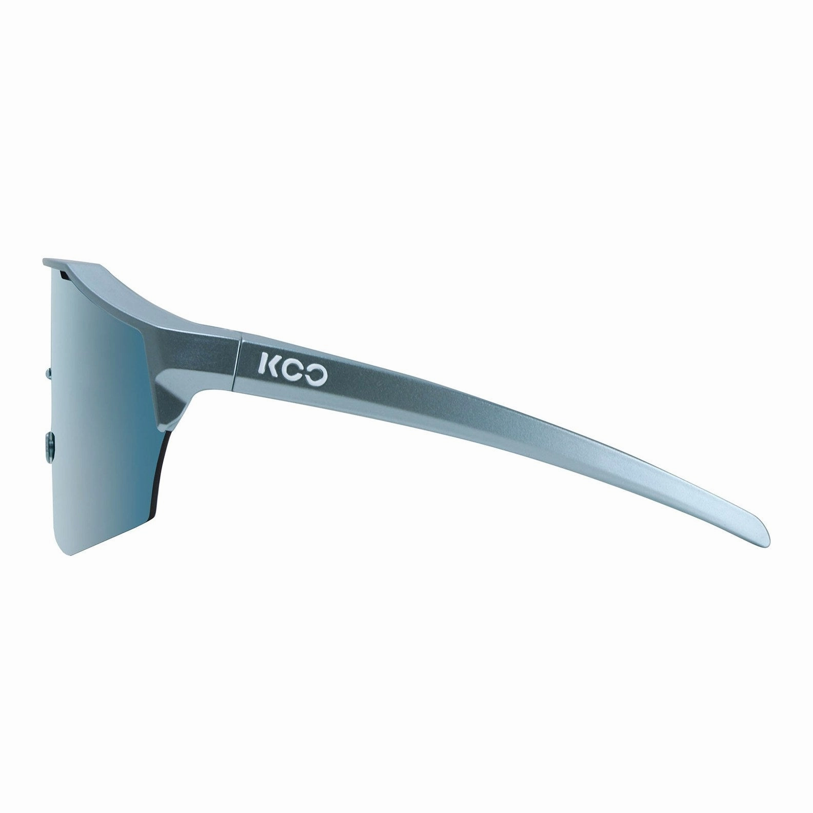 KOO Alibi Galaxy glasses - Metallic Light Blue Super Blue Mirror