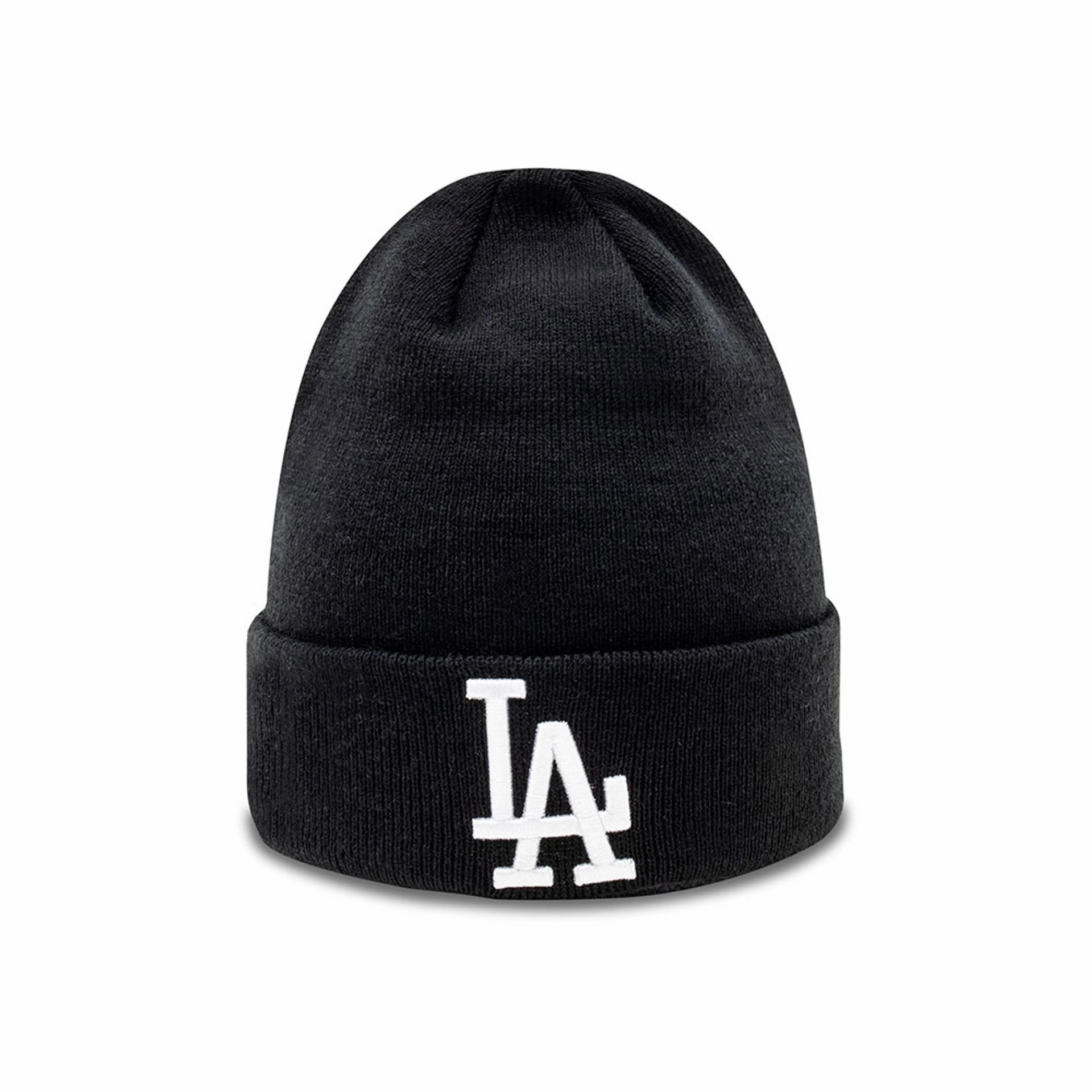 La Dodgers Essential Black Cuff Beanie Hat Today Only Discount GiftWorthy Sale