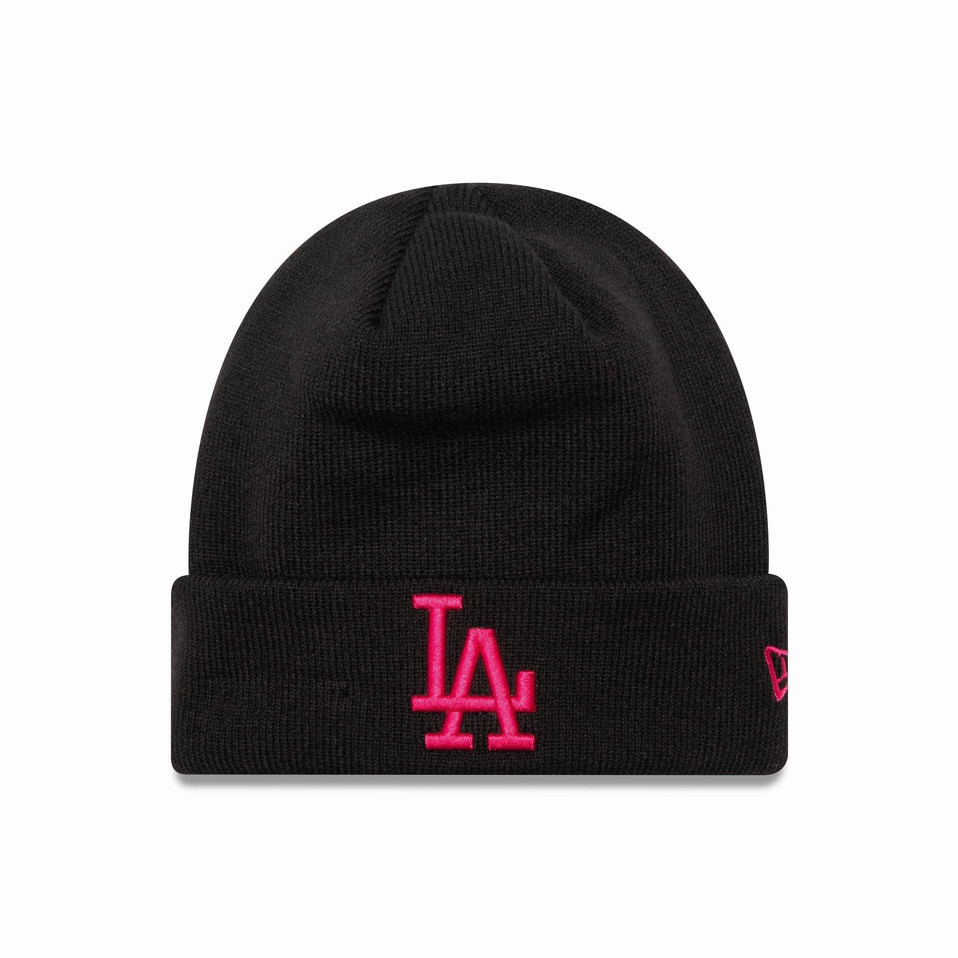 La Dodgers League Essential Black Cuff Knit Beanie Hat Exclusive Savings Event