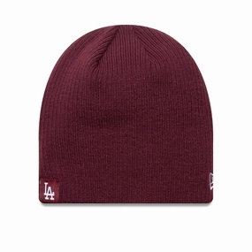 Shop Smart Save La Dodgers Mlb Essential Dark Red Skull Knit Beanie Hat