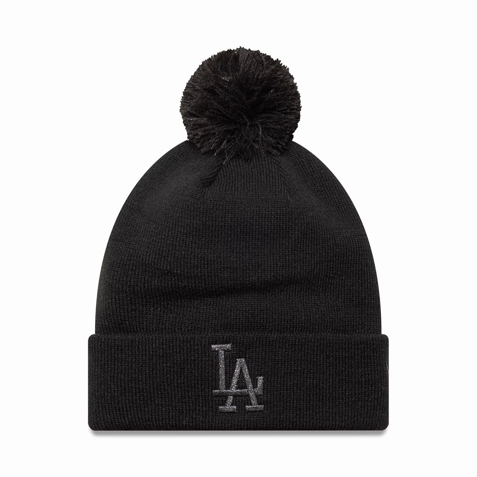 Weekend Specials La Dodgers Womens Mlb Metallic Black Cuff Knit Beanie Hat