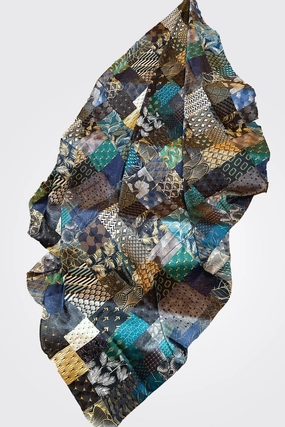 Large Scarf - Moire Print Biggest Savings Now MustHave Deal