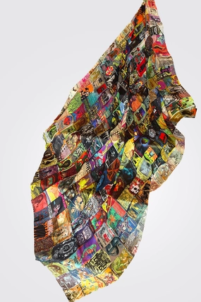 Large Scarf - Poster Print Exclusive Deal Inside MustHave Steals