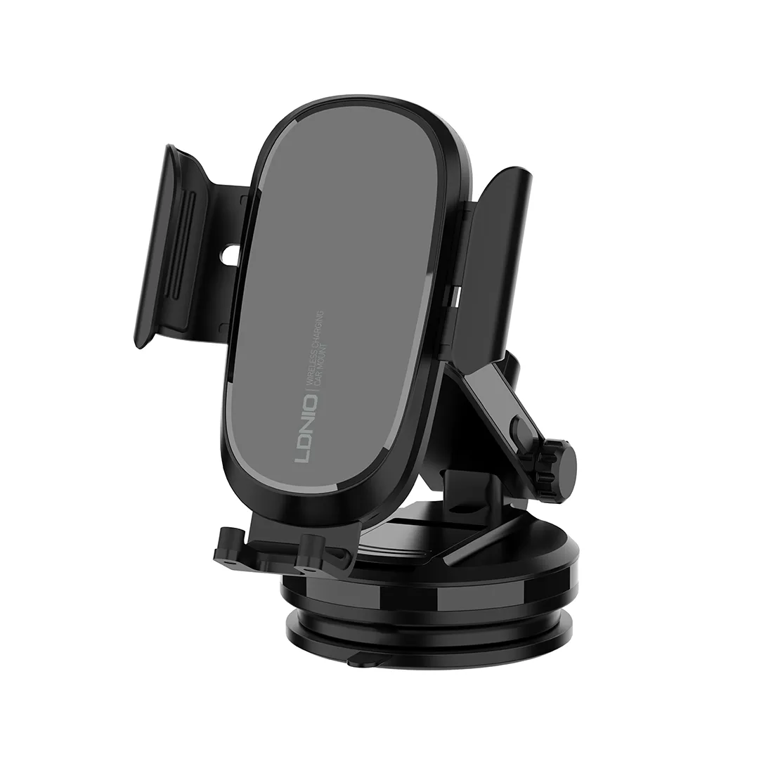 Shop Now Save Today Only Hot Sale Ldnio 15W Wireless Charging Car Mount With Auto Clamp