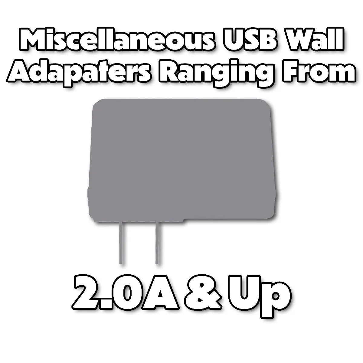 Miscellaneous & Mixed Wall Charger Usb Adapter (2.0A Output And Up) - 1 Adapter Instant Hot Deal Instant Savings Inside