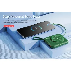 Exclusive Deal Inside Yoobao W1 Fast Charging Scp Power Bank 10000Mah 22.5W Pd20W Wireless Magnetic Powerbank