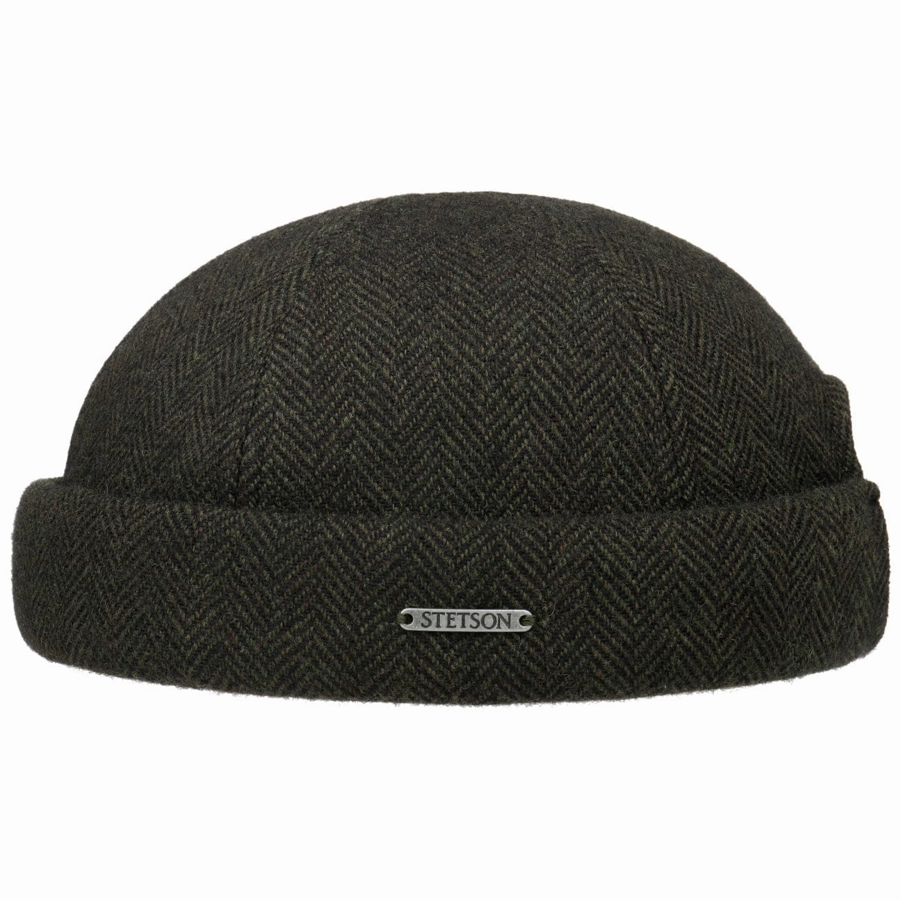 Lavoy Herringbone Wool Docker Hat Special Price Today Hot Pick Online
