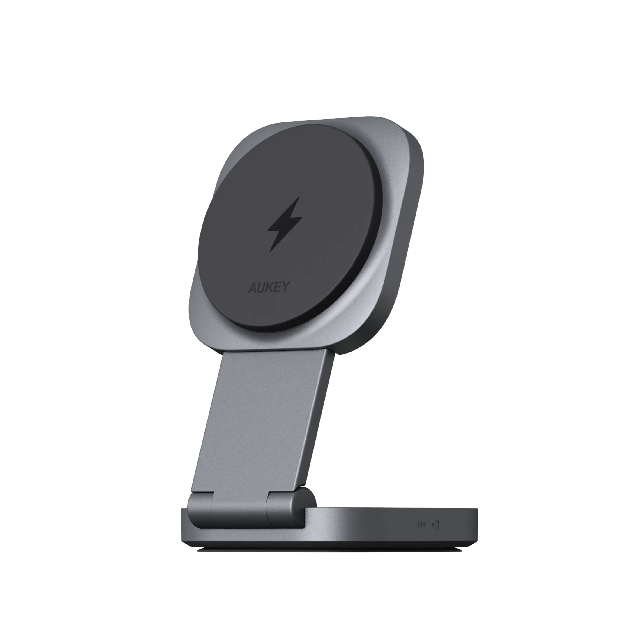 Save More Now Lc-Mc211 Magfusion L Qi2 2-In-1 Foldable Magnetic Fast Wireless Charging Station