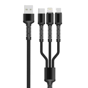Ldnio 3-In-1 Usb Charging Cable (1.2M) Clearance Event Today Only Discount Alert
