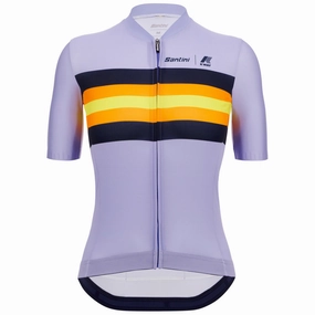 Le Vrai Jersey Santini x K-WAY - Blue
