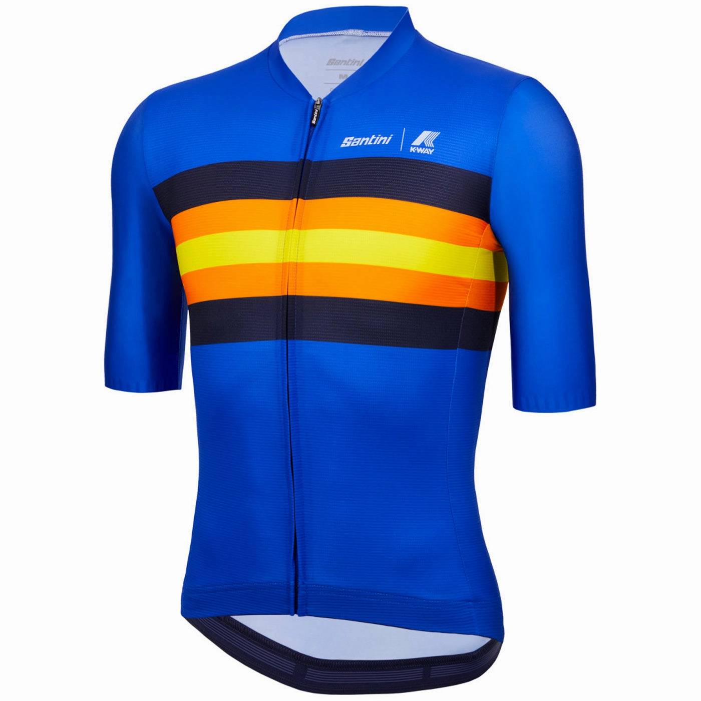 Le Vrai Jersey Santini x K-WAY - Blue