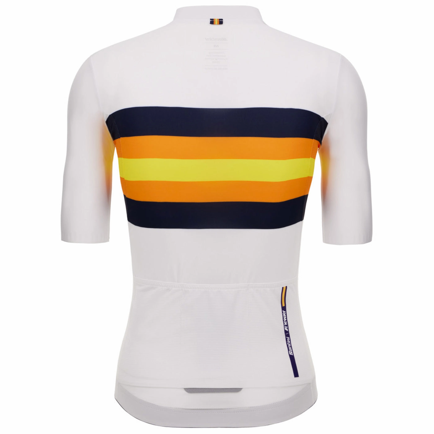 Le Vrai Jersey Santini x K-WAY - White