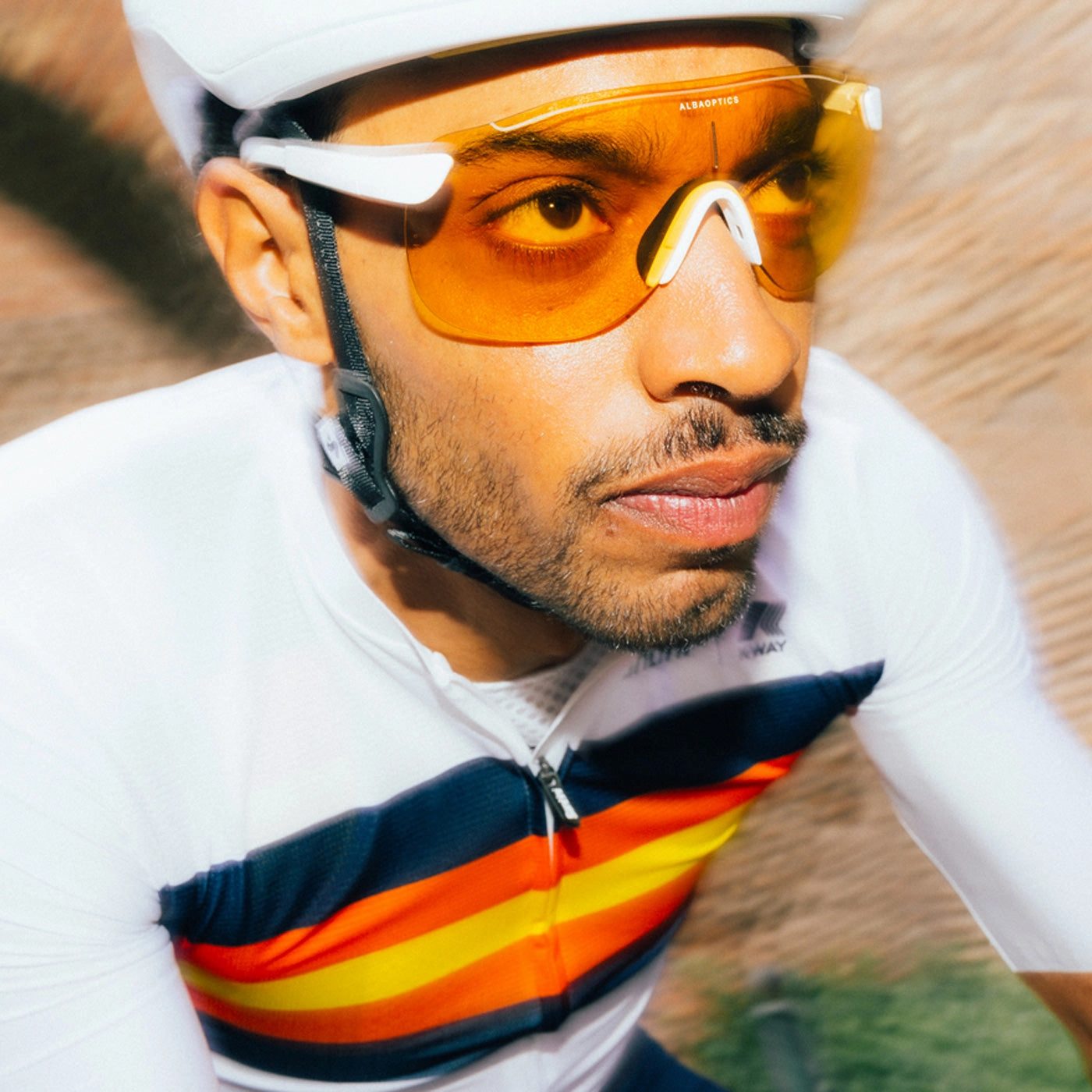 Le Vrai Jersey Santini x K-WAY - White