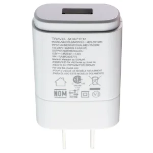 Lg Single Usb (5.0V/1.2A) Travel Wall Adapter Charger - White (Mcs-V01Wr/P) Dont Miss Big Savings Best Price Online