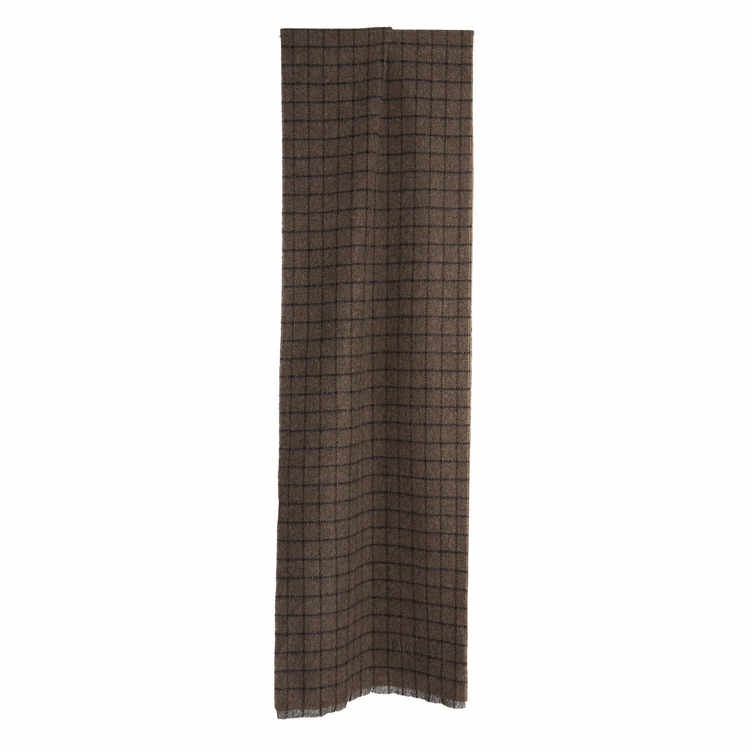 Light Brown Small-Check Scarf Hot Pick Online Todays Special Savings