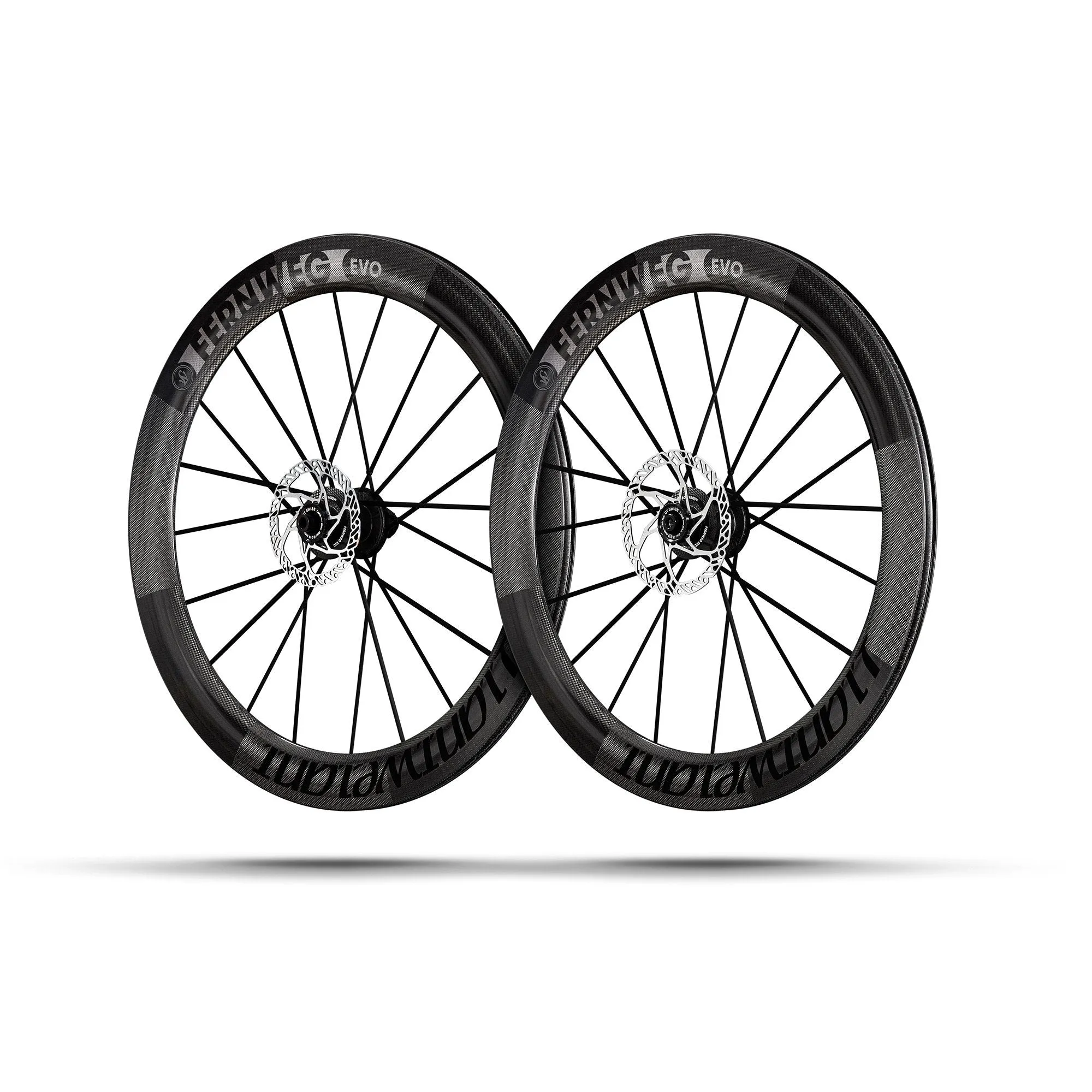 Lightweight Fernweg 63 EVO Disc Black Tubeless Wheelset